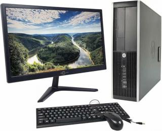 HP Elite 8200 Core I5 2400 4x3100 SFF/8GB/120GB SSD +22" Wide LCD Monitor +win