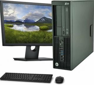 HP Z230 Core I7 4770 8x3400SFF/8GB/180GB SSD +22" LED LCD Monitor +Win