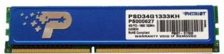 Patriot 2GB DDR3 1333MHz CL9 - PSD34G1333KH