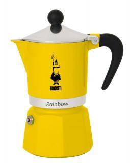 Bialetti Rainbow kotyogós kávéfőző Sárga - 3 adagos