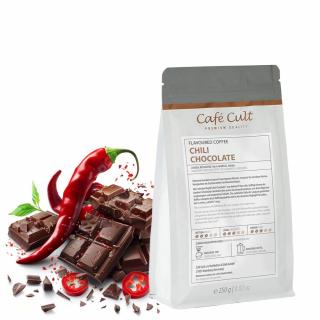 Café Cult - ízesített pörkölt szemes kávé - Chilis-csokis 250g