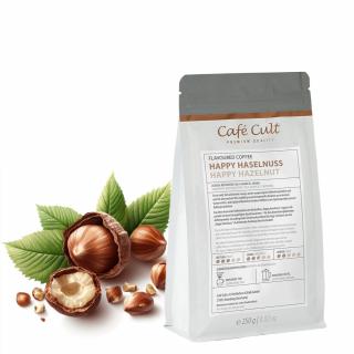 Café Cult - ízesített pörkölt szemes kávé - Mogyorós 250g