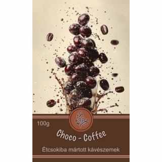 Choco Coffee - Étcsokoládéba mártott kávészemek 100g