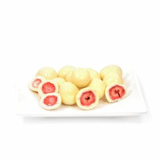Strawberry Kiss - Szárított eper fehér csokoládéban 150g