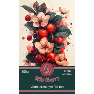 Wild Cherry - Vadmeggyes ízű Teafűkeverék 100g