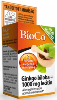 BioCo Ginkgo biloba + 1000 mg lecitin 90 db