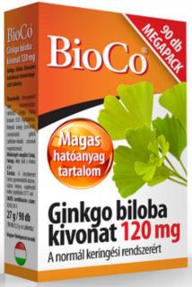 BioCo Ginkgo biloba kivonat 120 mg tabletta 90 db