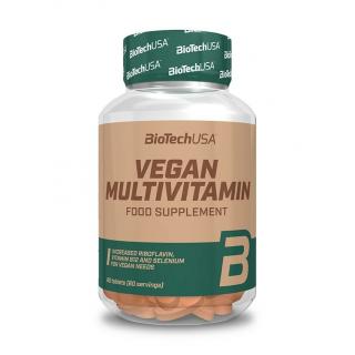 BioTechUSA Vegan multivitamin tabletta 60 db