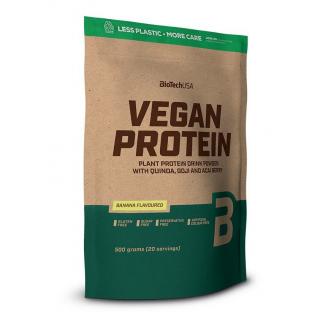 BioTechUSA Vegan Protein banán ízű vegán italpor 500 g