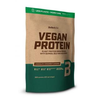 BioTechUSA Vegan Protein csokoládé-fahéj ízű vegán italpor 500 g