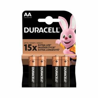 DURACELL Basic alkáli elem AA LR06/MN1500 1,5 V 4db