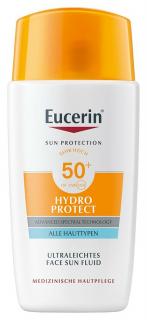 Eucerin Sun Hydro-Protect ultra könnyű napozó fluid arcra SPF50+ 50 ml