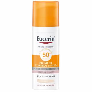 EUCERIN Sun Pigment Control színezett napozókrém arcra light FF50+ 50 ml