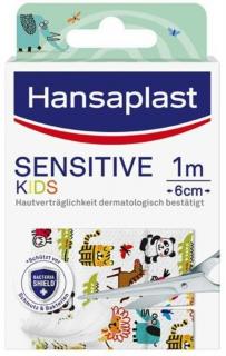 Hansaplast Sensitive Kids gyermek sebtapasz 1m x 6cm 10 db