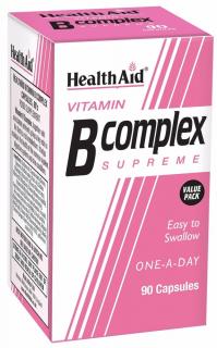 HealthAid B-vitamin komplex kapszula 90 db