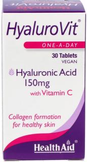 HealthAid HYALUROVIT tabletta 150 mg hialuronsavval 30 db