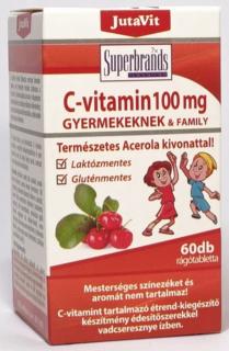 JutaVit C-vitamin 100 mg gyermekeknek 60 db
