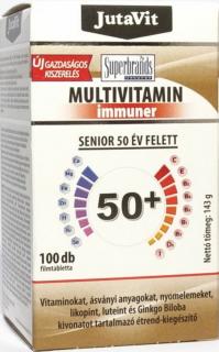 JutaVit Multivitamin Senior 50+ tabletta 100 db