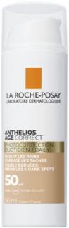 LA ROCHE-POSAY Anthelios Anti-age fényvédő színezett krém SPF50 50 ml