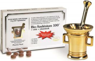 PHARMA NORD Bio-Szelénium 100+cink+vitaminok tabletta 30 db