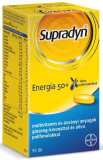 Supradyn Energia 50+ Olíva polifenolokkal filmtabletta 90 db