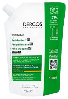 Vichy Dercos korpásodás elleni sampon szelénium DS-sel száraz hajra 500 ml