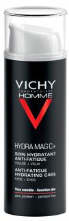 VICHY Homme Hydra Mag C+ hidratáló arc és szemkörnyékápoló krém 50 ml