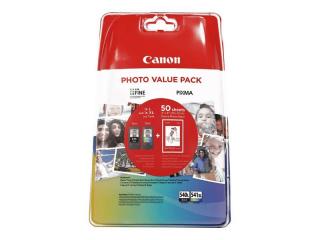 Canon PG-540L (11ml)  + CL-541 XL  (15ml) Multipack+ 50 db fotópapír