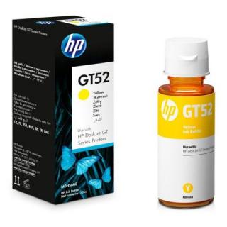 HP GT52 sárga eredeti töltő tinta