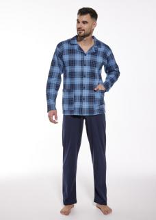 Cornette 114/69 Rozpinana mintás férfi pizsama