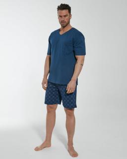Cornette 329/150 Rick mintás férfi pizsama
