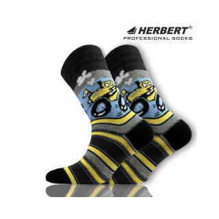 Herbert monster truck mintás gyerek bokazokni