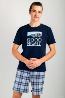 Muzzy Good night mintás rövid férfi pizsama
