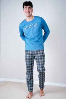 Muzzy Imagine  mintás hosszú férfi pizsama