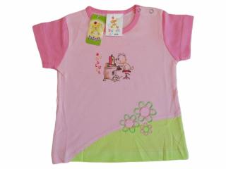 Rózsaszín-macis póló (Több méret) (68)