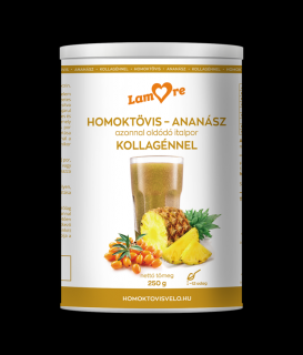 Homoktövis-Ananász kollagénnel azonnal oldódó italpor (250g)