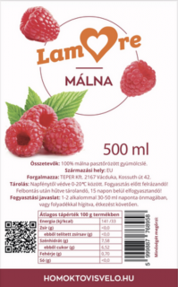 Málna gyümölcslé (500 ml)