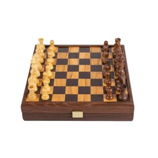 Fa sakk-készlet Olive Burl