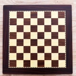 LUX fa sakktábla (barna, nagy méretű)