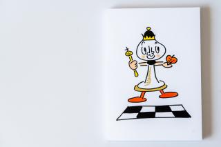 Sakk-jegyzetfüzet - Kis sakkozó