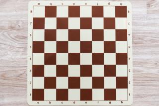 Törhetetlen barna nagyméretű sakktábla