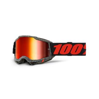 100% - Accuri 2 Junior USA Szemüveg - Huaraki - Piros tükrös plexivel
