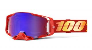 100% - Armega Nuketown Cross szemüveg - Piros tükrös plexivel