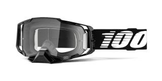 100% - Armega Szemüveg (Fekete) - Átlátszó plexivel