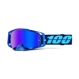 100% - Armega USA Szemüveg - Coupe - Kék tükrös plexivel