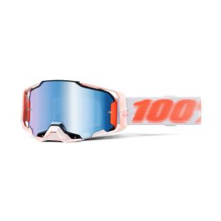 100% - Armega USA Szemüveg - Tubular - Kék tükrös plexivel