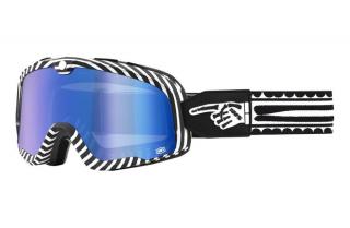 100% - Barstow Death Spray szemüveg - Kék plexivel