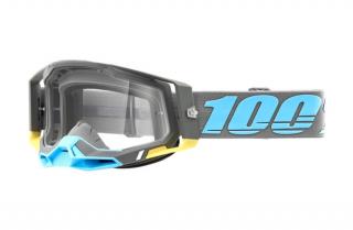 100% - Racecraft 2 Trinidad Cross szemüveg - Átlátszó plexivel