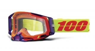 100% - Racecraft Panam Cross szemüveg - Átlátszó plexivel