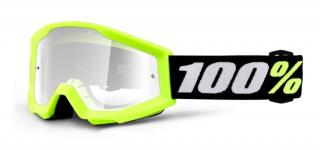 100% - Strata Mini Gron Szemüveg (Sárga, átlátszó plexivel)